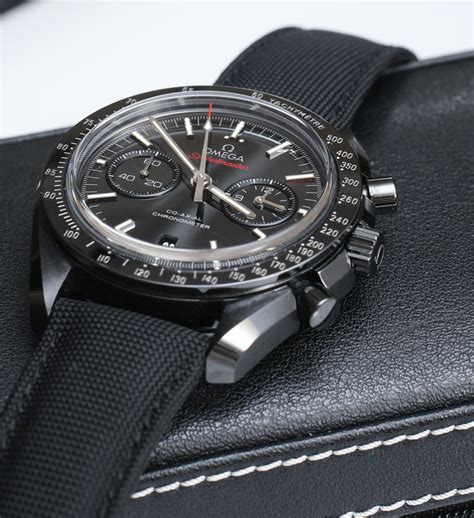 omega speedmaster chronograph dark side of the moon replica
